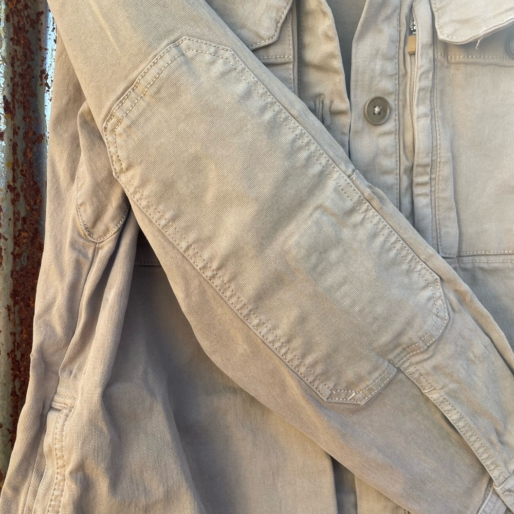 Tan Button-Up Jacket - Picture 5 of 5